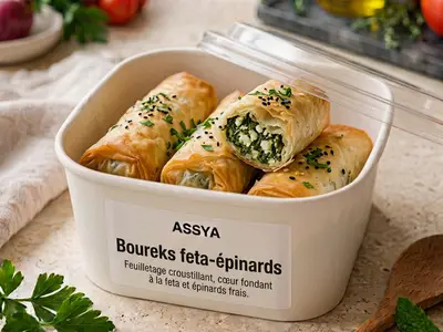 Boureks feta-épinards