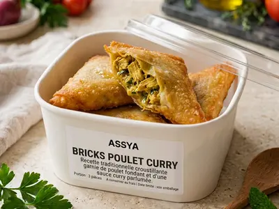 Bricks poulet curry