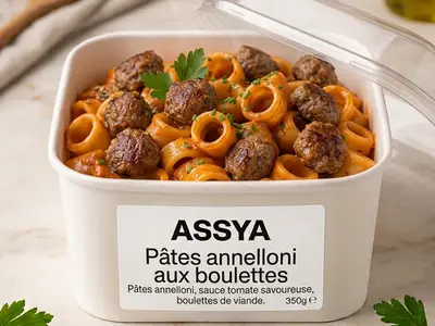 Pâtes aux boulettes