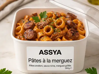Pâtes à la merguez