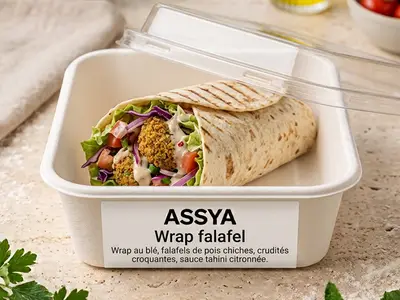 Wrap falafel