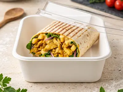 French tacos, poulet curry