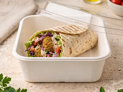 Wrap falafel